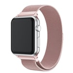 Armband Milanese Apple Watch Series 7 45mm Rose gold