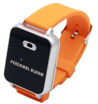 -PS Personlarm, armbandsur, 125dB, 40min, orange