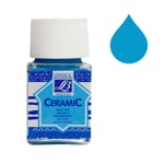 Lefranc Bourgeois Keramisk glas & porslinsfärg 028 | himmelsblå | 50ml