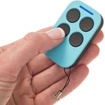 Télécommande de garage DEA GT2 GT4,433,92MHz,code de roulement des partenaires DEA,commande de garage,émetteur de portail,DEA MIO TR4 - Type Bleu