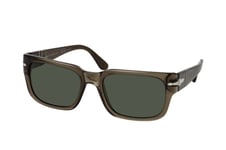 Persol PO 3315S 110358, SQUARE Sunglasses, MALE, polarised, available with prescription