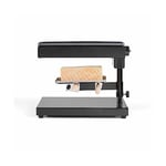 Livoo DOC159 Appareil à Raclette Traditionnel pour Quart de Meule | Thermostat Réglable | Socle Pivotant, Inclinable et Réglable en Hauteur | 600 watts