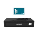 Humax Tivumax LT HD-3801S2 DVB-S2 Full HD Receiver with Active Tivusat HD Card