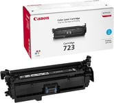 Genuine Canon Cyan Laser Toner Ink Cartridge 723 / 723C - LBP7750C - 2643B002