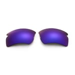 Walleva Purple Polarized Replacement Lenses For Oakley Flak 2.0 XL Sunglasses