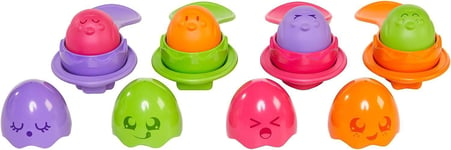 TOMY Toomies Hide And Squeak Egg & Spoon Set Baby Educational Colour Sound Toy