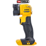 Dewalt DCL040-XJ 18V XR li-ion Cordless  LED Pivot light Torch Body Only