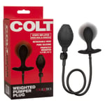 Colt Weighted Pumper Inflatable Butt Plug Detachable Anal Balloon Stretch Gape