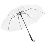 vidaXL Paraply genomskinligt 100cm -  Parasoll & paraplyer