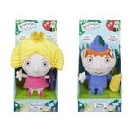 New Ben & Holly's Little Kingdom - BOTH Talking Holly and Ben Soft Plush Toys