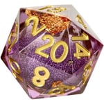 Liquid Core Elixir Aether Abstract D20 Terning - Rollespill fra Outland
