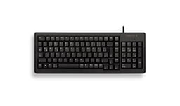 CHERRY G84-5200 Compact Keyboard, international layout, QWERTY keyboard, wired keyboard, compact design, ML mechanics, black