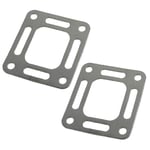 2 st avgasböj lyftpackning avgasböj packning för Mercruiser 4.3 5.0 5.7 6.2 454 502 V6 V8 27