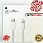 GENUINE ORIGINAL Apple iPhone 14 13 12 11 Charger Lead Type C to 8-Pin Cable 2M
