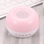 143 Portable Speaker Wireless Bluetooth Speaker Heavy Bass Pink Soundbar Noise Reduction Dual Core Decoding Sound, for Mobile Phone, Computer, TV, MP4, for PSP and so on(pink)