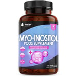Myo-Inositol PCOS Supplement - Myo-Inositol 120 Tablets + Folic Acid, B12 & Chromium