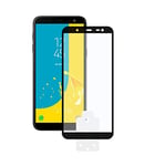 Bigbuy Tech S1902143 Protection d'écran en verre trempé pour téléphone portable Samsung Galaxy J6 2018 Extreme 2.5D