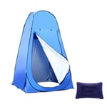 XUENUO Toilet Tents Pop Up Instant Portable Privacy Tent Camp Toilet Changing Room Rain Shelter with Window for Camping and Beach Foldable Lightweight and Sturdy,B