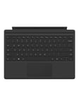 Microsoft Surface Pro Type Cover (M1725 / FMN-00009) - Laptop tagentbord - till ersättning - Nordisk - Svart