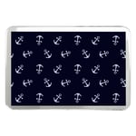 Anchor Navy Blue Classic Fridge Magnet - Ship Boat Sea Ocean Cool Gift #16933