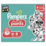 Pampers Baby-Dry Nappy Pants Paw Patrol Edition Size 4, 180 Nappies, 9-15kg