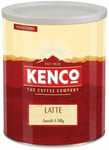 Kenco Latte Bulk Tin Pack 1Kg Barista Edition Instant Coffee LONG EXP DATE
