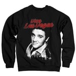 Hybris Elvis - Viva Las Vegas Sweatshirt (Black,XL)