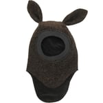 HUTTEliHUT BUNNY elefanthut wool bunny ears – dark brown - 2-4år