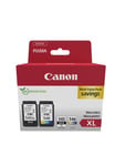 Canon PG-545 XL CL-546 XL VALUE SEC Pack of 2 cartridges (Black XL Colour XL) + 