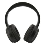 (Black) Headphone With Microphone 3.5mm Computer Wireless Headset With