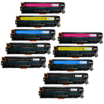10 Toner Cartridges for HP LaserJet Pro 400 Color MFP M475 M475dn M475dw