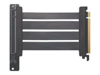 Phanteks Flat Line - Pci Express X16-Kabel - Pci Express (P) Rak Till Pci Express (R) Vinklad - Pcie 4.0 - 12 V - 5.5 A - 15 Cm