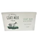 The Natural Goats Milk Company Soap Bar with Coconut Made in Australia 100g