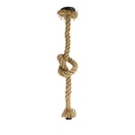 Lampe suspension - Suspension ampoule - fil Électrique pour suspension - Ampoule prise electrique - Suspension vintage - Corde de chanvre - SDVCOR01 Xanlite