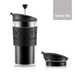 Bodum Kaffebryggare med extra lock TRAVEL PRESS SET 0.35 L