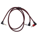90 Degree 3.5mm Male to 2 RCA Male Cable Right Angle Stereo AUX Y Splitter B4