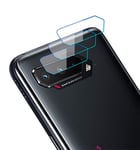 NOKOER Back Camera Lens Protector for Asus ROG Phone 5/5S/5S Pro/Ultimate, [3 Pack] Ultra-Thin 2.5D HD Camera Lens Tempered Glass Protector Film - Transparent