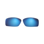 Walleva Ice Blue Non-Polarized Replacement Lenses For Oakley Square Wire II