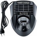 AL1115CV 10,8V 12V 1,5A Li-ion Batteriladdare för Bosch Li-ion Borr/Skruvdragare, Kompatibel med BAT411 BAT412A, med LED-indikator.