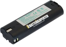 Batteri 192532-2 for Makita, 7.2V, 3000 mAh