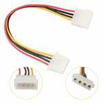 IDE Molex Extension Cable 4 Pin Male to Female PSU Internal PC Power supply Lead