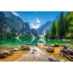 Jigsaw Puzzles for Adults 2000 Piece - Mountains far Away from The Lake Intellectual Game for Adults and Kids-70x100cm