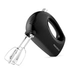 Progress Mixeur à main, batteur électrique portatif avec 5 réglages de vitesse, fonction d'éjection pour un nettoyage facile, Parfait pour les pâte à biscuits et gâteaux, 250 W, Noir, EK5901PVDE