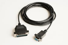 Microconnect - Seriell Kabel - Db-25 (Hane) Till Db-9 (Hona) - 1.8 M - Svart
