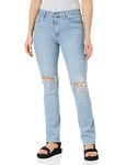 Levi's Women's 724 High Rise Straight Jeans, Mind My Business, 31W / 32L