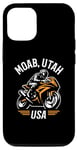 Coque pour iPhone 14 Moab Utah USA Sport Bike Moto Design