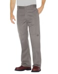 Dickies Mens 85283sv Trousers, Silver Gray, 30W / 30L UK