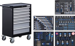 BGS 6077 | Servante d'atelier | 7 tiroirs | avec 354 outils