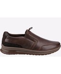 Hush Puppies Cole Shoes Mens - Brown - Size UK 12