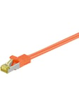 RJ45 patch cord CAT 6A S/FTP (PiMF) 500 MHz with CAT 7 raw cable